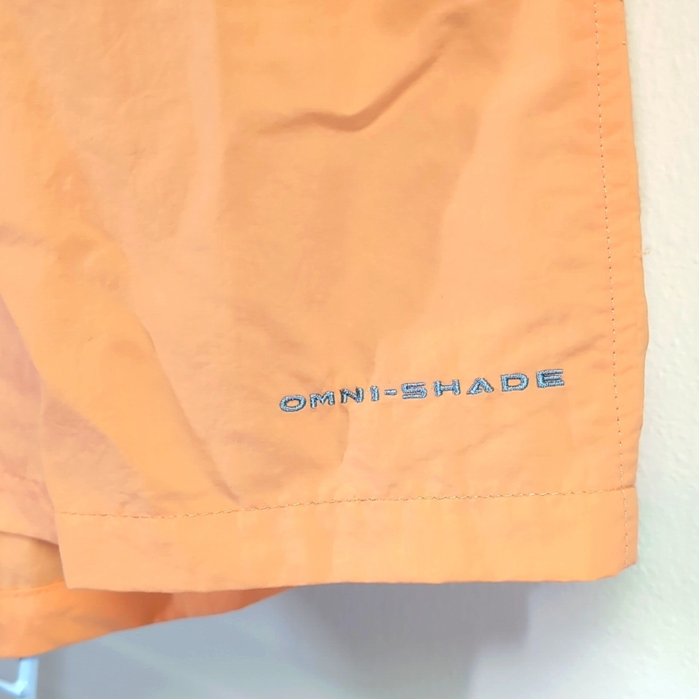 Columbia PFG MED Peach Omni Shade Lined Multi Pockets Men's Water Shorts Trunks - Picture 3 of 12